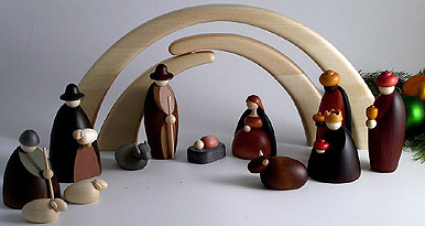 Nativity figures from Bjrn Khler